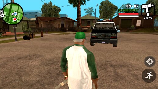 GTA V Burrito Police Transport for Mobile