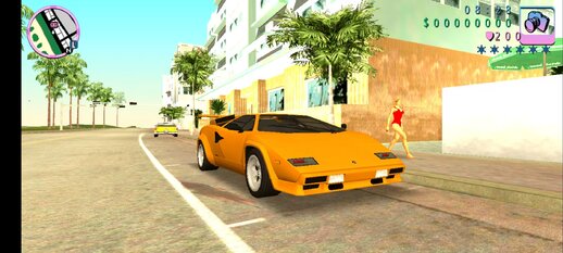 Lamborghini Countach LP5000 QV For VC Mobile