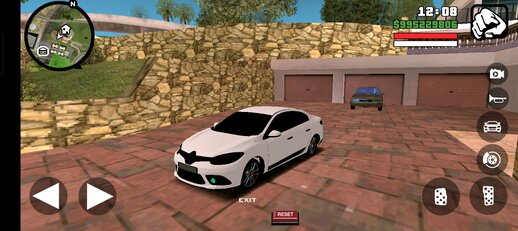 Renault Fluence 2015 (Turkish Sedan) for Mobile