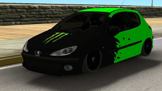 Peugeot 206 Al Piso (Argentina) for Mobile