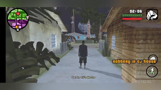 Dyom Robbery in CJ House for Mobile