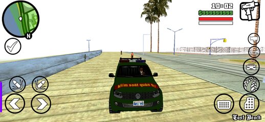 Military Control Pickup Truck For Mobile