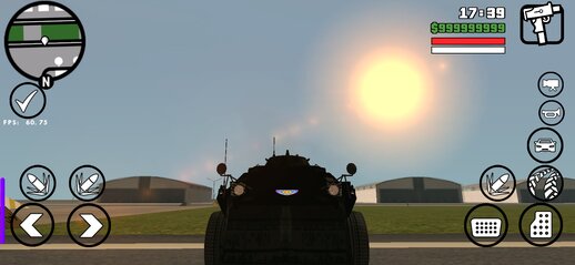 The car dispersed the crowd CSCD for Mobile