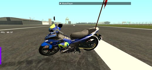 Yamaha Exciter 150 (Flag+Plate) For Mobile