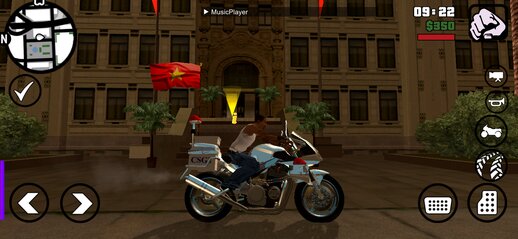 Vietnamese Copbike With Flag (PC/MOBILE)