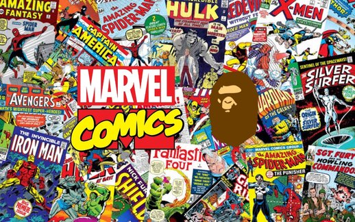 MARVEL™Comics X Bathing Ape Sneakers For CJ HD/ FRANKLIN 2.0 In Mobile