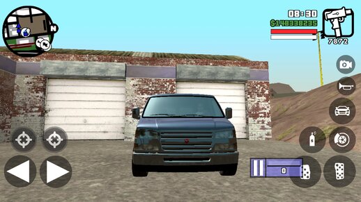 GTA SA New Berkley RC Van for Mobile