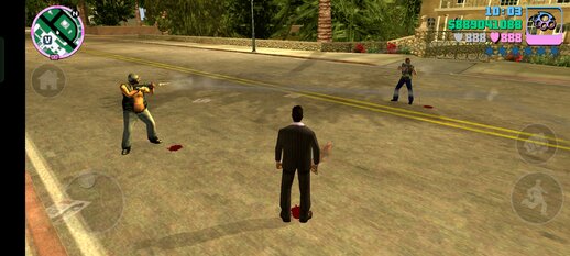 Every Gang carrying UZI Mod for Android 