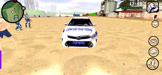Toyota Camry Traffic Police VietNam For Mobile