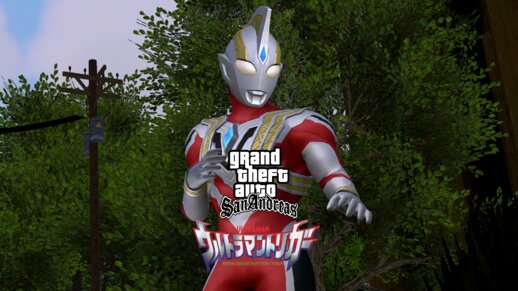 Ultraman Trigger Power Type From UWOG for Mobile