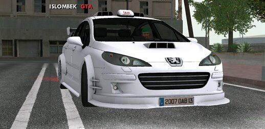 2013 Peugeot 407 Taxi (France Super Tuning Taxi) for Mobile