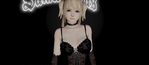DOA Marie Rose cosplay Misa Amane for Mobile
