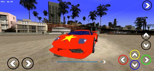 Vietnamese National Day Stamp Lamborghini Murcielago  For Mobile 