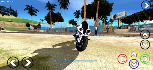 BMW S1000RR Longer Rear Wheel For Mobile
