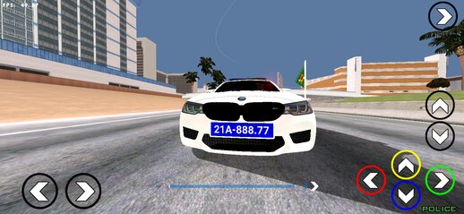 Vietnamese BMW Traffic Police For Mobile