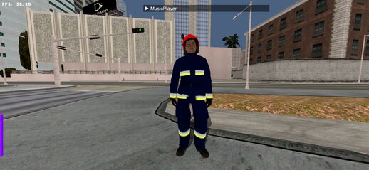 Vietnamese Fire Man Skin For Mobile